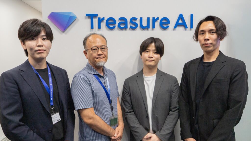 Treasure AI ISRチームとエンミッシュメンバーの集合写真